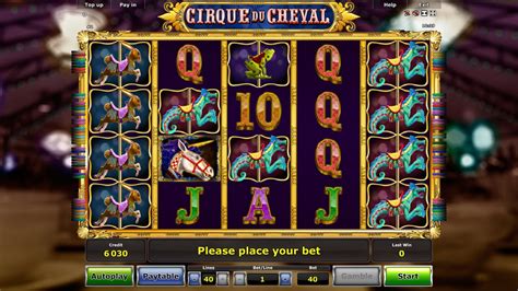 Ігровий автомат Cirque du Cheval  грати на сайті Ігрового клубу